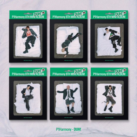 [HELLO82 NIMMAROITU] P1HARMONY - DUH! (8TH MINI ALBUM) COMPACT H VER. | SATUNNAINEN VERSIO