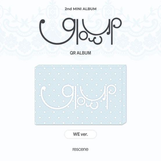RESCENE - GLOW UP (2ND MINI ALBUM) QR VER.