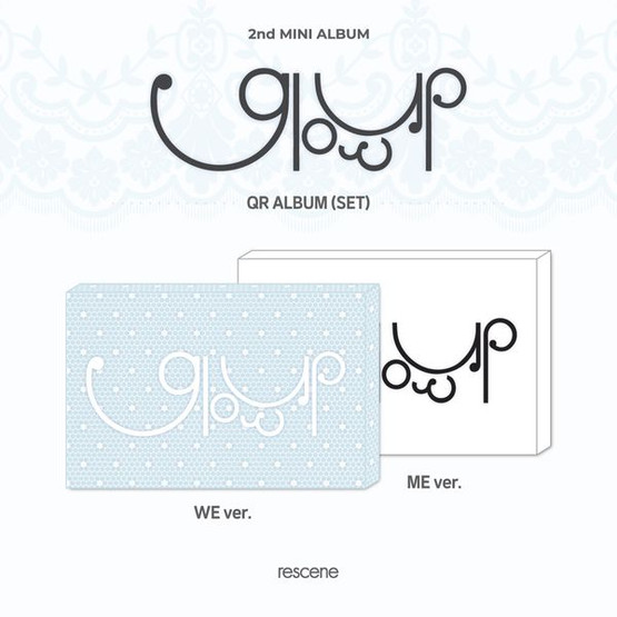 RESCENE - GLOW UP (2ND MINI ALBUM) QR VER.