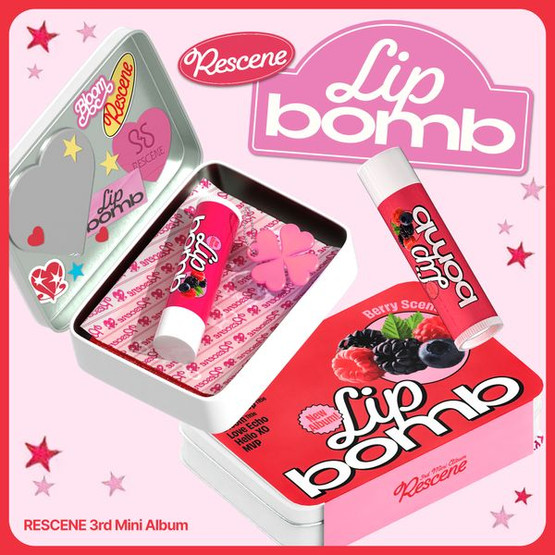 RESCENE - LIP BOMB (3RD MINI ALBUM) LIP BALM VER.