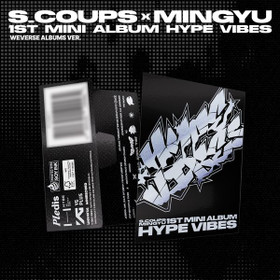 S.COUPS X MINGYU (SEVENTEEN) - HYPE VIBES (1ST MINI ALBUM) WEVERSE ALBUMS VER.
