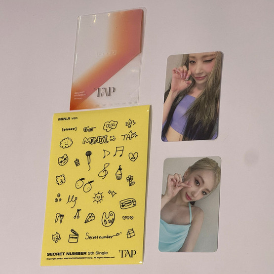 [KÄYTETTY] SECRET NUMBER - TAP (5TH SINGLE ALBUM)