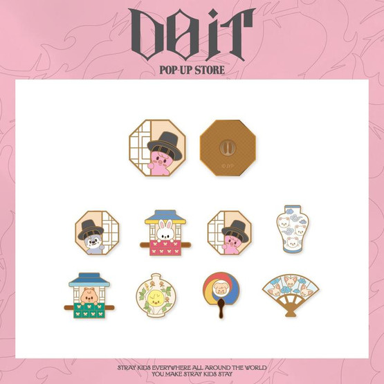 STRAY KIDS - 'DO IT' POP-UP - SKZOO BADGE
