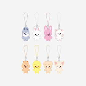 STRAY KIDS - SKZ 5'CLOCK - SKZOO KEYRING MICRO VER