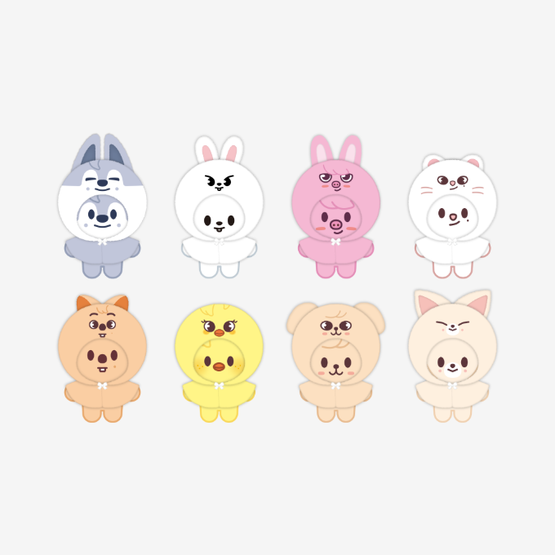 STRAY KIDS - SKZ 5'CLOCK - SKZOO 10CM PLUSH OUTFIT