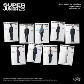 SUPER JUNIOR - SUPER JUNIOR25 (12TH ALBUM) PHOTOBOOK VER. | SATUNNAINEN VER.