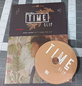 [KÄYTETTY] SUPER JUNIOR - TIME_SLIP (9TH ALBUM) SHINDONG VER.