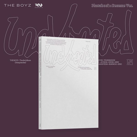 THE BOYZ - UNEXPECTED (3RD ALBUM) PHOTOBOOK VER.