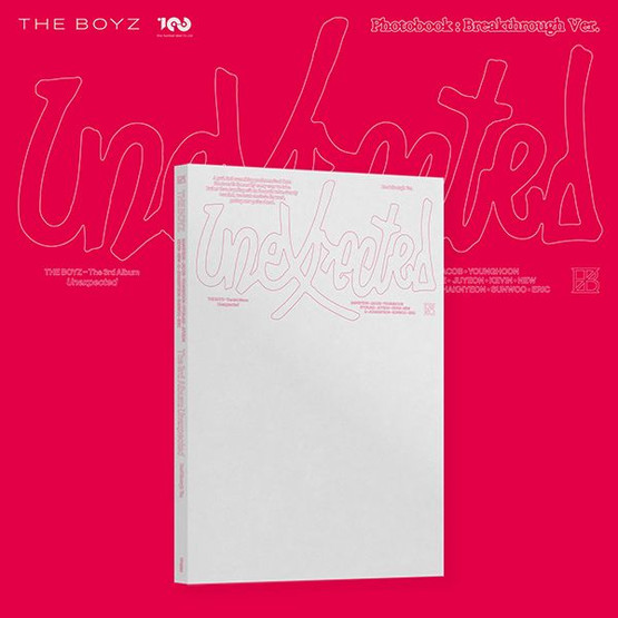 THE BOYZ - UNEXPECTED (3RD ALBUM) PHOTOBOOK VER.