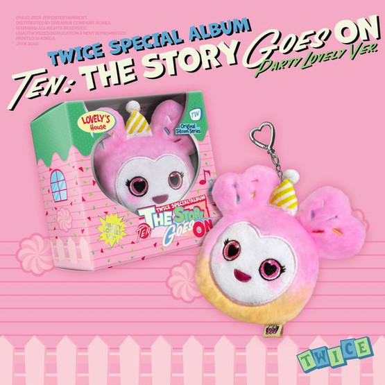 TWICE - TEN: THE STORY GOES ON (4TH SPECIAL ALBUM) PARTY LOVELY VER.