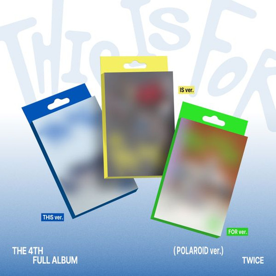 TWICE - THIS IS FOR (4TH ALBUM) POLAROID VER.