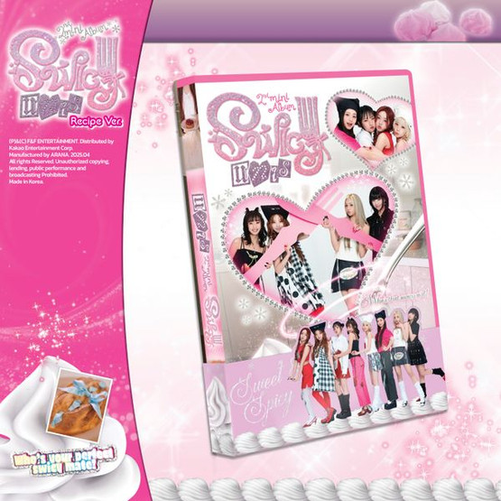 UNIS - SWICY (2ND MINI ALBUM) RECIPE VER.