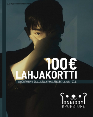 MYYMÄLÄN WONHO ARVONTA: LAHJAKORTTI [FIN/ENG]