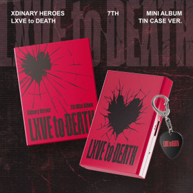 XDINARY HEROES - LXVE TO DEATH (7TH MINI ALBUM) TIN CASE VER.