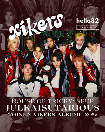 XIKERS - HOUSE OF TRICKY: SPUR -albumin julkaisutarjous!