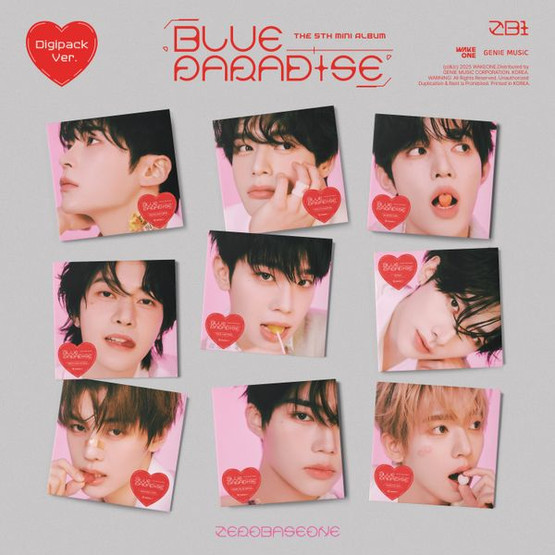 ZEROBASEONE - BLUE PARADISE (5TH MINI ALBUM) DIGIPACK VER.