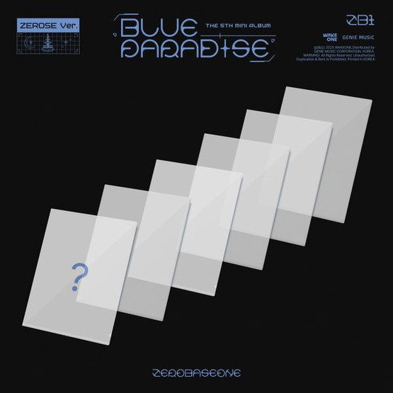 ZEROBASEONE - BLUE PARADISE (5TH MINI ALBUM) ZEROSE VER.