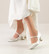 Ashley 60 Comfort White satin UK 6 (39,5)
