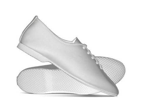 Katz Jazz Dance Shoe,  kumiseospohja, valkoinen UK 10 (44)