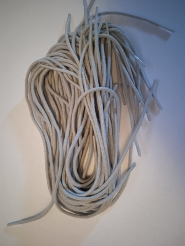 Kengännauhat, Bleyer, Sini harmaa , 60 cm