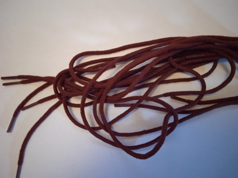 Kengännauhat, Bleyer, Bordeaux , 60 cm