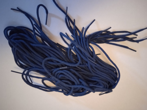 Kengännauhat, Bleyer, tumma sininen , 60 cm