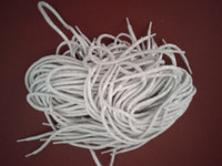 Kengännauhat, Bleyer, hopea, 60 cm