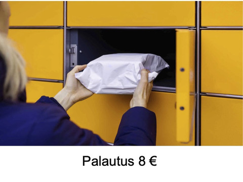 Paketin palautus ja / tai uudelleen lähettäminen
