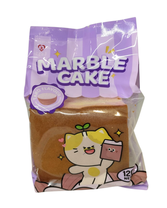 Marble Cake Taro - marmorikakku