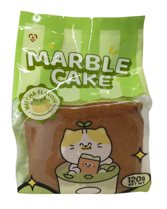 Marble Cake Matcha - marmorikakku