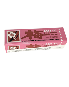 Lotte Ume Plum Chewing Gum 