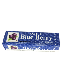 Lotte Blueberry Chewing Gum 