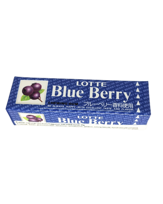 Lotte Blueberry Chewing Gum 