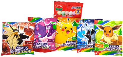 Pokémon Ramune - makeisia, 5 eri makua