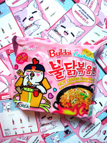 Buldak Carbonara Hot Chicken Ramen - Mausteinen