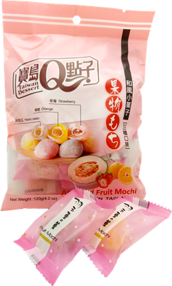 Assorted Fruit Mochi - Hedelmä Mochit