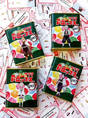 Sakuma Drops Demon Slayer - hedelmämakeiset