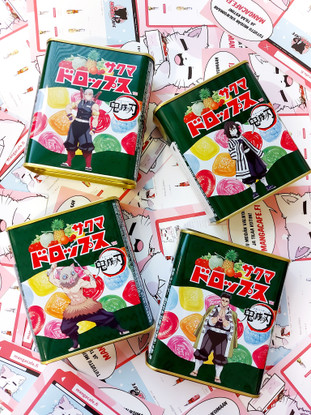 Sakuma Drops Demon Slayer - hedelmämakeiset