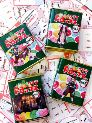 Sakuma Drops Demon Slayer - hedelmämakeiset