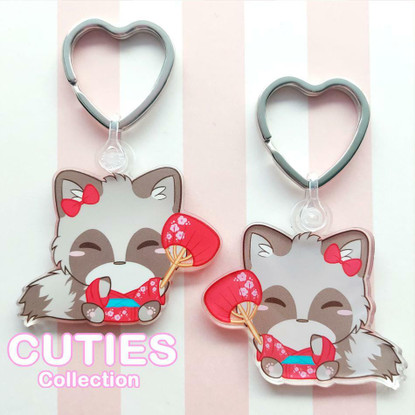 Cuties Avaimenperä: Matsuri Raccoon
