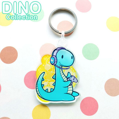 Dino Gamer Brontosaurus Avaimenperä