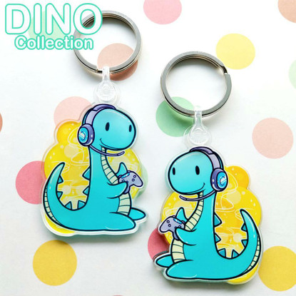 Dino Gamer Brontosaurus Avaimenperä