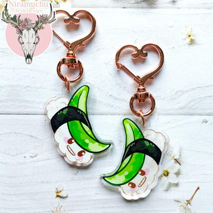 Niramuchu Feat Manga Cafe® Happy Sushi Avocado Avaimenperä