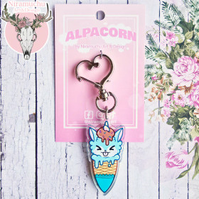 Niramuchu - Ice Cream Blue - Avaimenperä