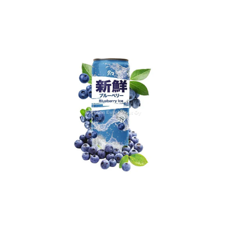 Fresh Blueberry Ice Soft Drink - limonadi