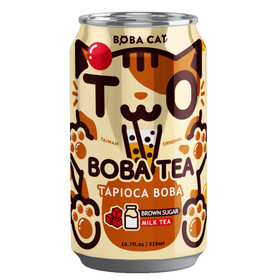 Boba Cat Tapioka Boba - Brown Sugar Milk Tea Kuplatee