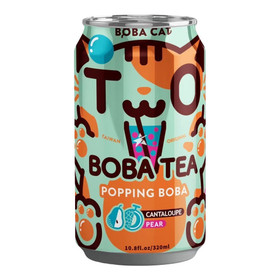 Boba Cat Popping Boba - Cantaloupe & Päärynä Kuplatee
