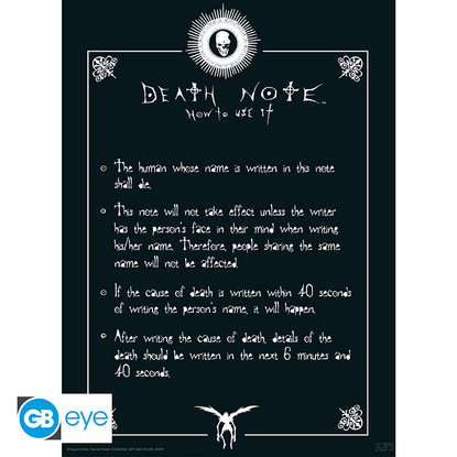 Death Note - Light & Death Note - julistesetti