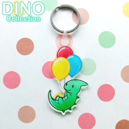 Niramuchu - Dino Balloons - Avaimenperä