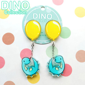 Niramuchu - Dino Balloon Yellow - Korvakorut